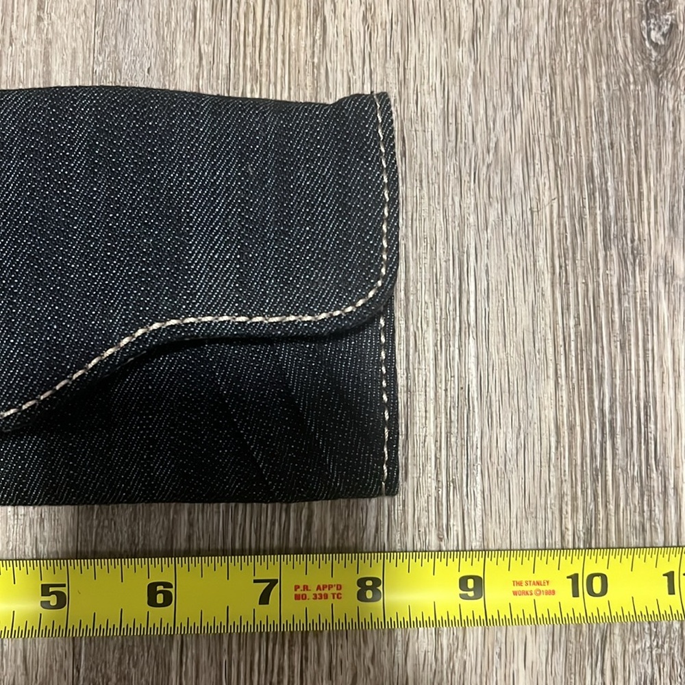 Thirty One Denim Polka Dot Wallet - Picture 9 of 10